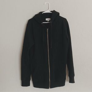 Black Goodfellow zip up hoodie